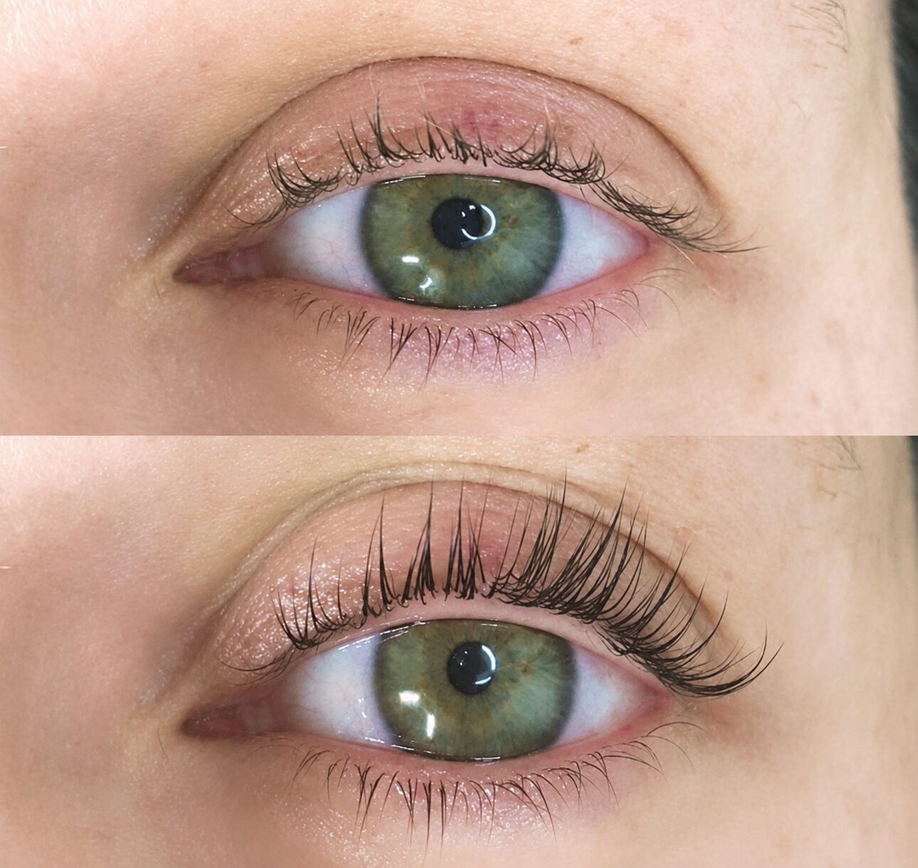 Lash Lift & Tint — before and after result